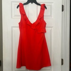 White fox Mini dress